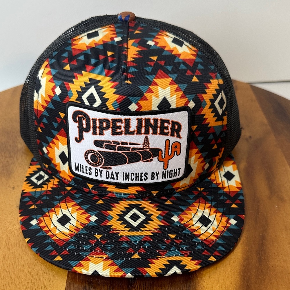 Pipeliner Miles By Day Inches By Night by Cactus Alley Hat Co. In God We Trust 🌵